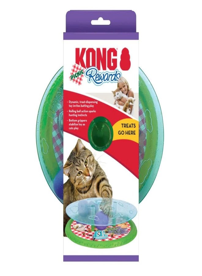 KONG Rewards Picnic Cat Treat Dispenser - Image 1